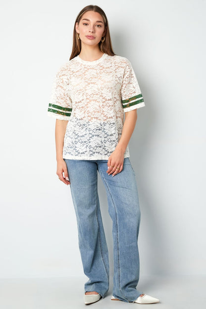 Eloir Shirt Sorea Fashion sporty printed T-shirt shown in a basic product shot.
