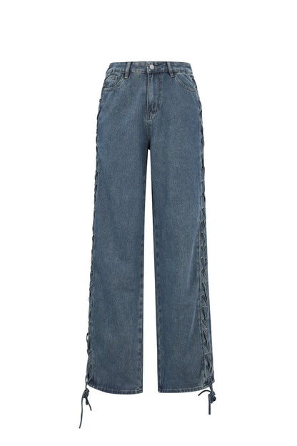 Olea Jeans Sorea Fashion high-waisted denim jeans shown in a clean studio product view.