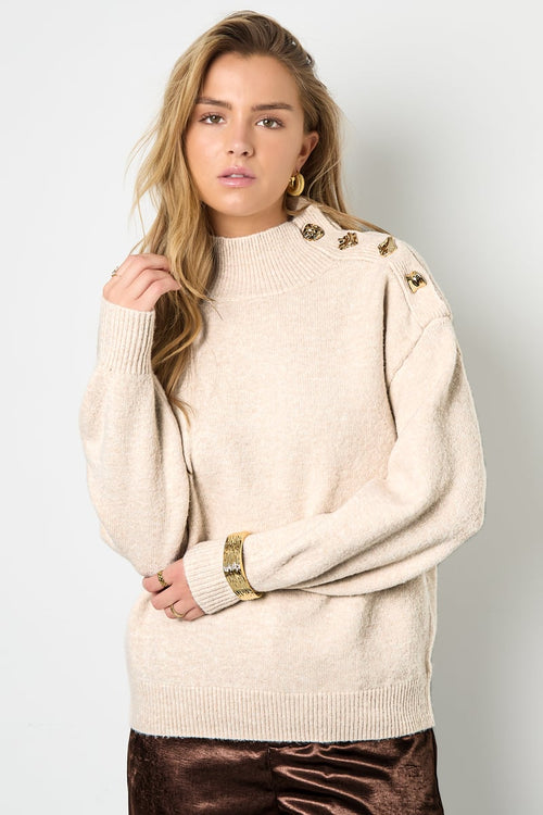 Zoé Sweater Sorea Fashion knit top displayed in a clean product view.